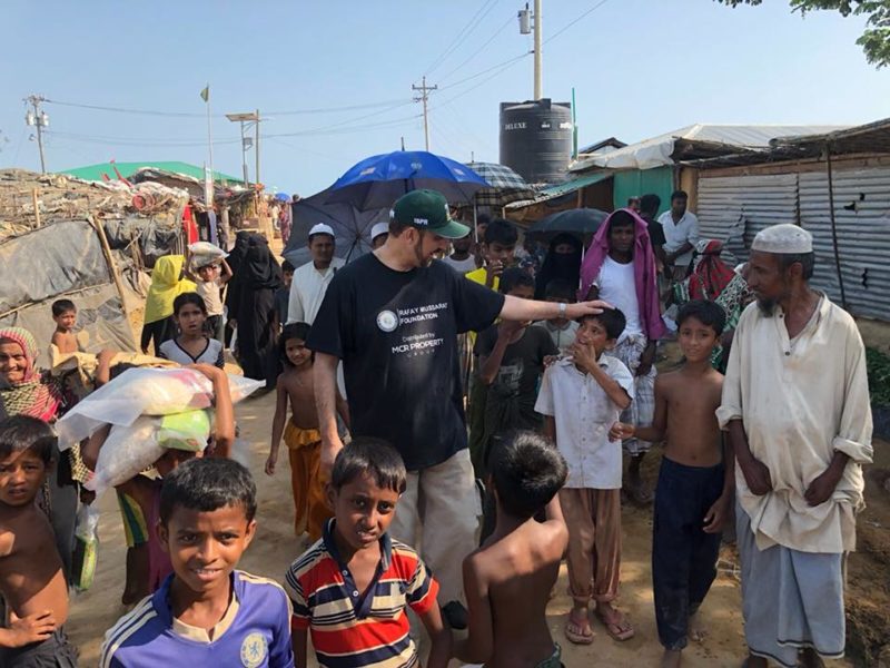 Rohingya refugee camp Bangladesh Afzal Khan
