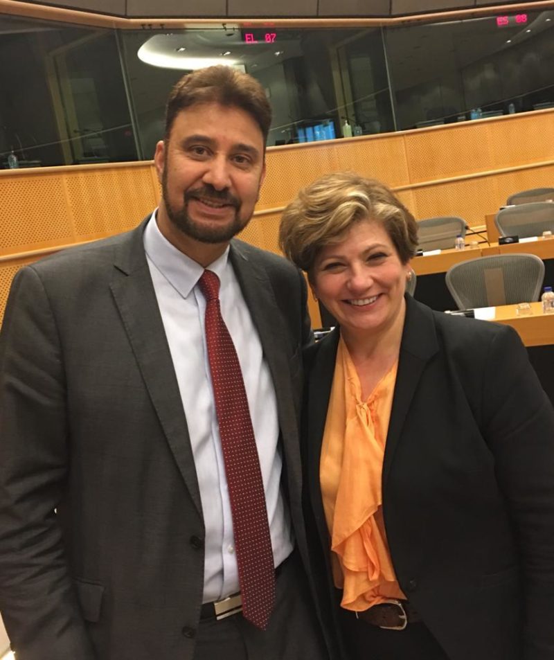 With Shadow Foreign Secretary Emily Thornberry