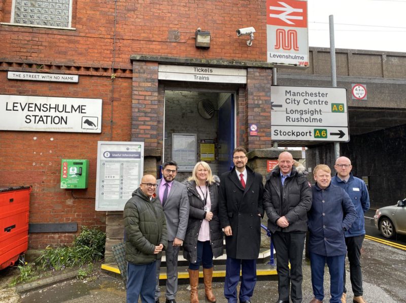 Meeting with Northern and Network Rail at Levenshulme Station