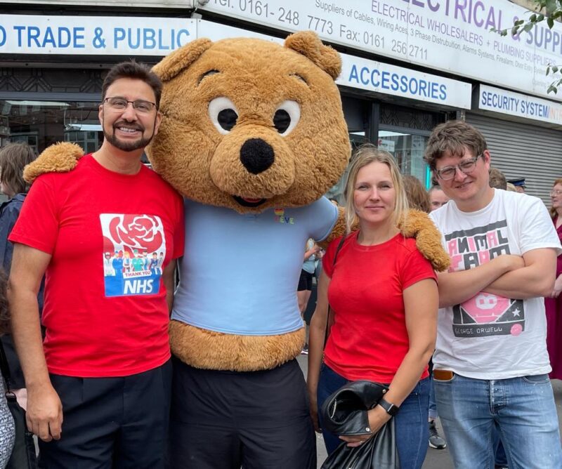 At Levenshulme Pride Festival