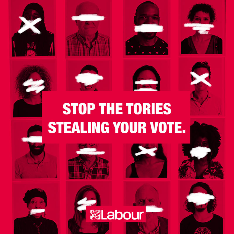 Stop the Tories Stealing your Vote