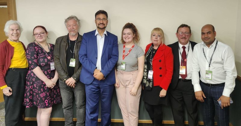 Meeting with the Manchester Gorton CLP delegates at conference