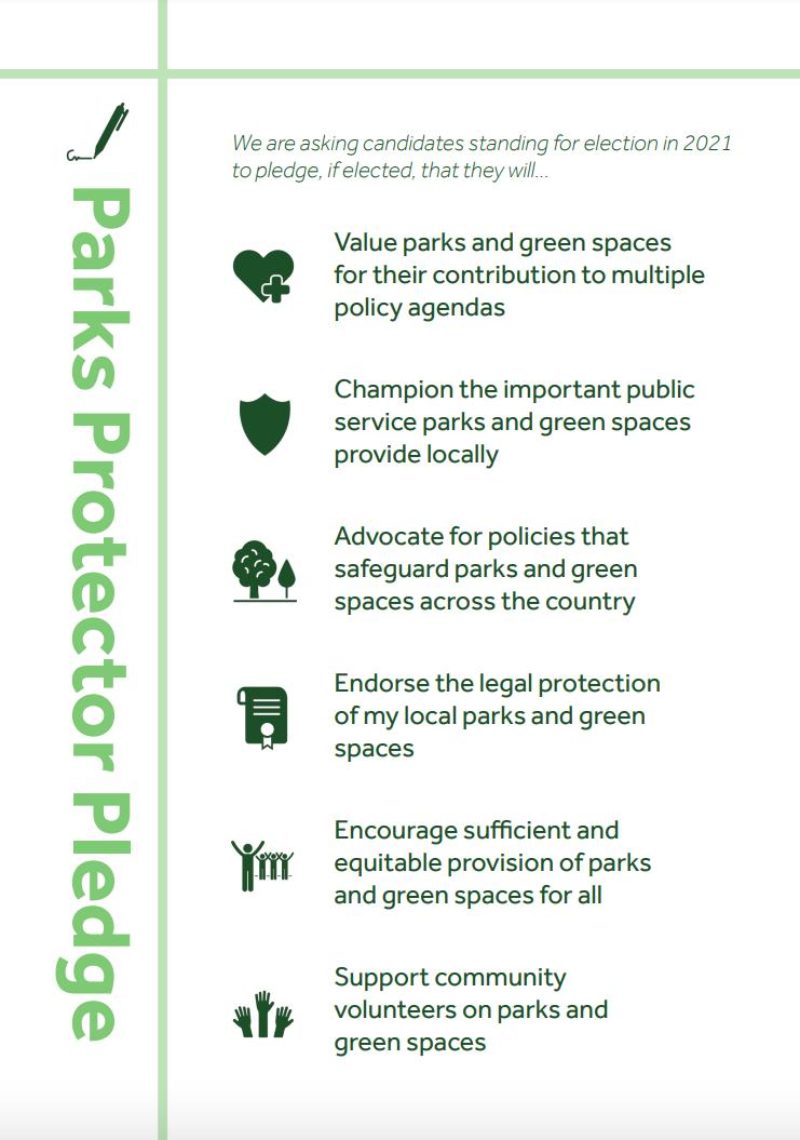 Parks Protector Pledge