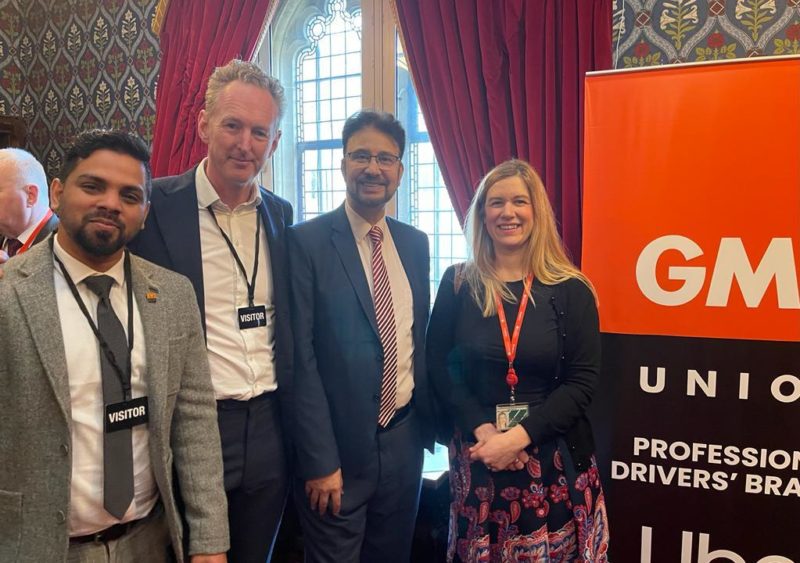 GMB/Uber Parliamentary Reception